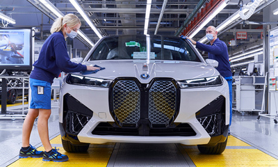 寶馬iX正式投產，年內上市引領電氣科技新風尚